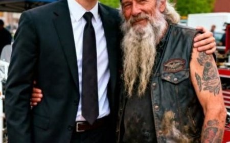 The Biker Who Raised Me Wasn’t My Father—He Was A Dirty Mechanic Who Found Me Sleeping In His Shop’s Dumpster When I Was Fourteen