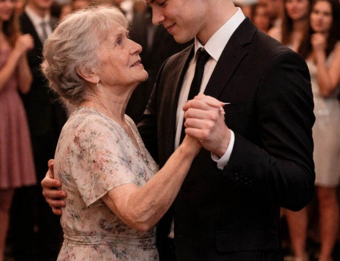I Took My Grandma to Prom, and When They Laughed, I Finally Said What No One Else Would