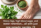 Parsley: the simple remedy our grandmothers used for heavy legs and water retention