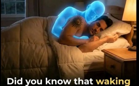 Did You Know That Waking Up At 3 Or 4 In The Morning Is A Clear Sign Of…See More