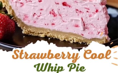 Strawberry Cool Whip Pie