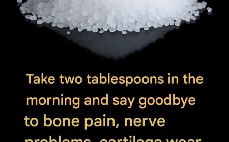 Take two tablespoons in the morning and say goodbye to bone pain, nerve problems, cartilage wear, anxiety, depression and insomnia