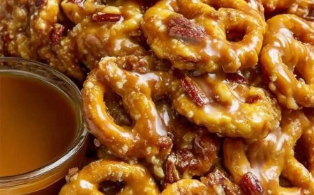 Butter Toffee Pretzels
