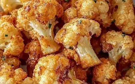 Crispy Roasted Cauliflower