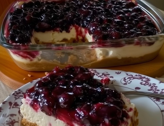 Fresh Blueberry Cheesecake