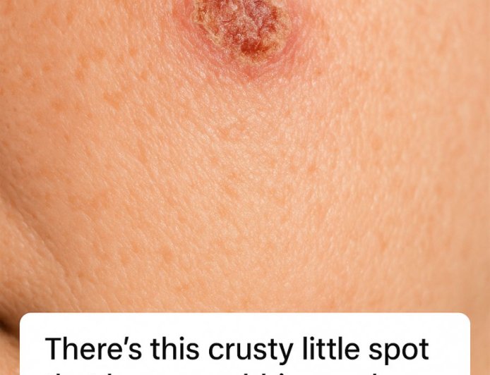 The Crusty Spot That Won’t Heal: What Your Skin May Be Trying to Tell You