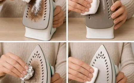 Cleaning your iron: it only takes 30 seconds. Find out how