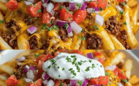 Loaded Cheese Beef Fries