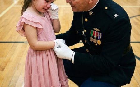 My Daughter Was Laughed at for Standing Alone at the Father-Daughter Dance – Until a Dozen Marines Entered the Gym!