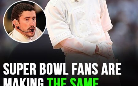 Super Bowl fans are making the same complaint about Bad Bunnys half time show