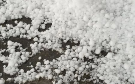 Severe Hailstorm Hits Town, Causing Significant Damage in Minutes