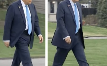 THE HIDDEN DETAIL IN NEW TRUMP PHOTOS HAS THE ENTIRE NATION ASKING THE SAME QUESTION