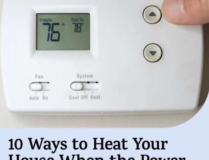 How to Keep Your House Warm During a Power Outage