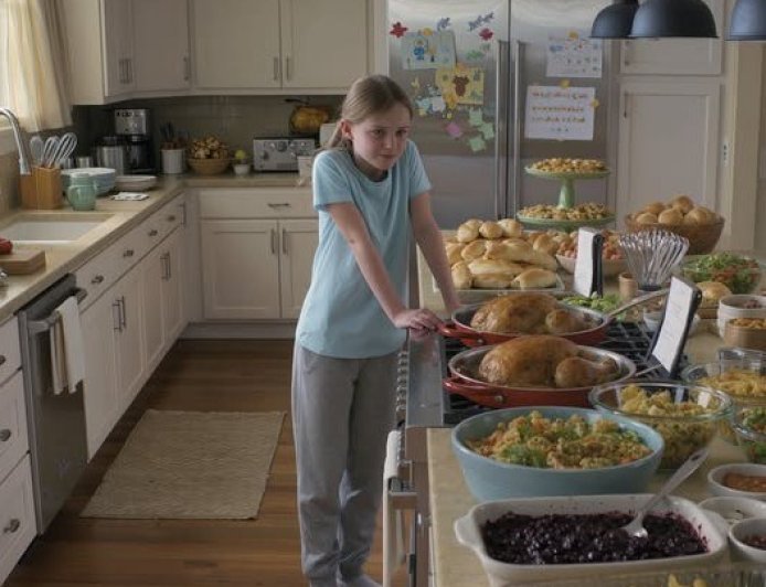 My 17-year-old daughter spent three days cooking for 23 people for my mom birthday party!