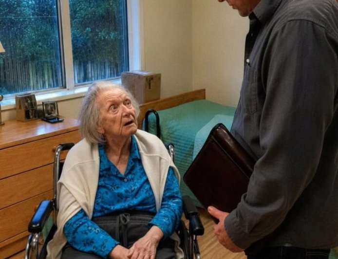 Nachdem ich ins Pflegeheim gezogen war, enthüllte ein Besucher eine überraschende Wahrheit