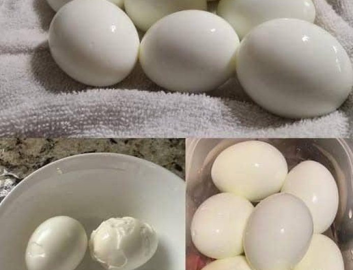 Ein cleverer Kochtipp für perfekt geschälte hartgekochte Eier