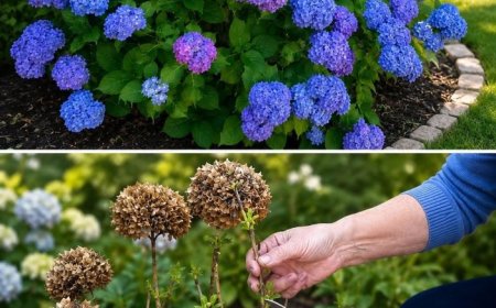Hortensien schneiden: Wann und wie man eine üppige Blüte fördert
