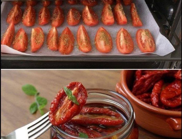 So zubereitet lassen sich Tomaten wunderbar über den Winter lagern: ein wahrer Genuss! | Kein Essig oder Wasser nötig!